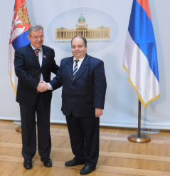 8 December 2017 The Head of the Parliamentary Friendship Group with Tunisia and the Tunisian Ambassador Designate